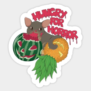 Aussie Halloween: Hungry For Horror Sticker